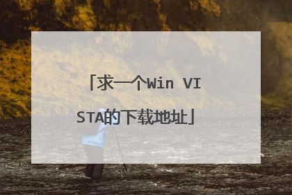求一个Win VISTA的下载地址
