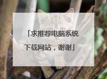 求推荐电脑系统下载网站,谢谢