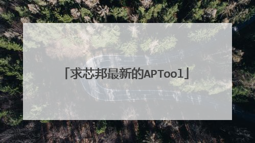 求芯邦最新的APTool