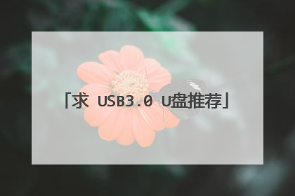 求 USB3.0 U盘推荐