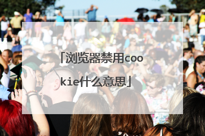 浏览器禁用cookie什么意思