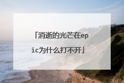 消逝的光芒在epic为什么打不开