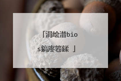 涓绘澘bios鎬庝箞鍒�