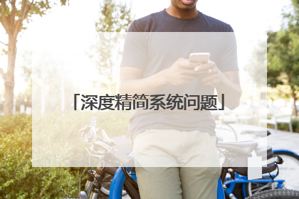 深度精简系统问题