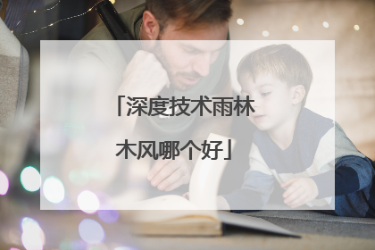 深度技术雨林木风哪个好