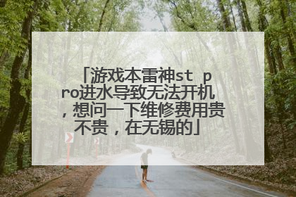 游戏本雷神st pro进水导致无法开机,想问一下维修费用贵不贵,在无锡的
