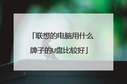 联想的电脑用什么牌子的U盘比较好