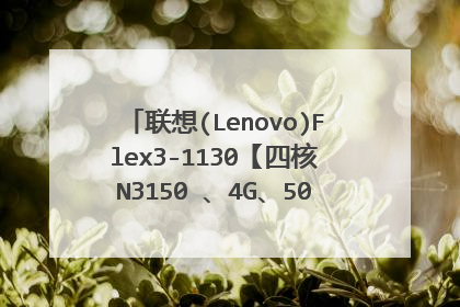 联想(Lenovo)Flex3-1130【四核N3150 、4G、500G如何增加内存?