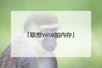 联想Y450加内存