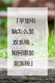 苹果电脑怎么装双系统,如何重装双系统