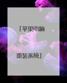 苹果电脑重装系统