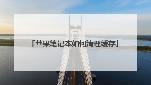 苹果笔记本如何清理缓存