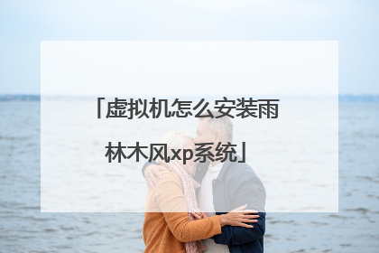 虚拟机怎么安装雨林木风xp系统