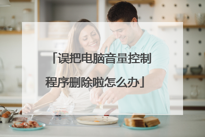 误把电脑音量控制程序删除啦怎么办