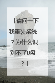 请问一下我重装系统？为什么识别不了U盘？