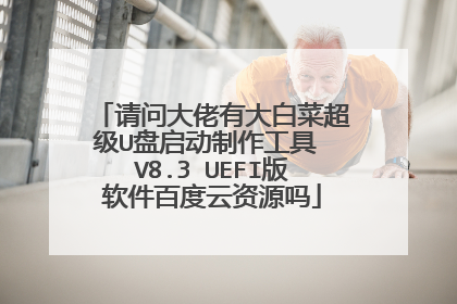 请问大佬有大白菜超级U盘启动制作工具 V8.3 UEFI版软件百度云资源吗