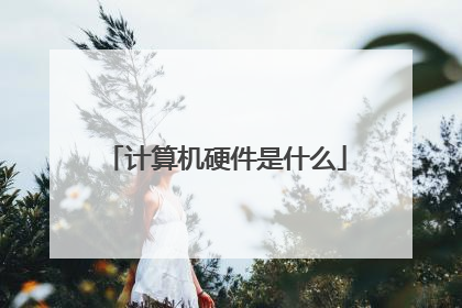 计算机硬件是什么