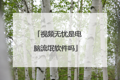 视频无忧是电脑流氓软件吗