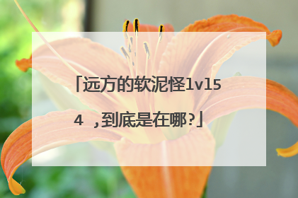 远方的软泥怪lvl54 ,到底是在哪?