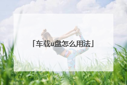 车载u盘怎么用法