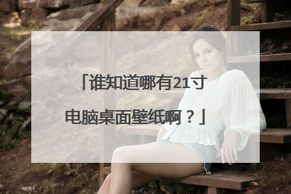 谁知道哪有21寸电脑桌面壁纸啊?