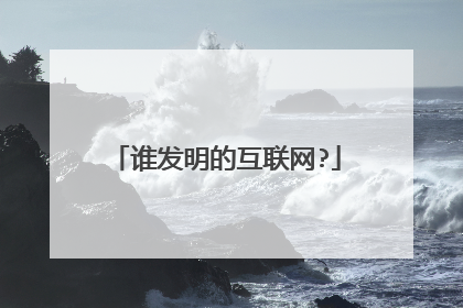 谁发明的互联网?