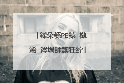 鍒朵綔PE鎱㈡槸浠�涔堝師鍥狅紵