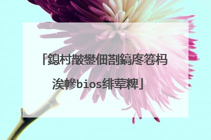 鎴村皵鐢佃剳鎬庝箞杩涘幓bios绯荤粺