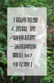 鎬庝箞鐢ㄥ揩鍚�鍔╱鐩樺惎鍔ㄧ洏瑁呭師鐗坵in7绯荤粺
