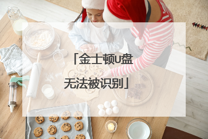 金士顿U盘无法被识别