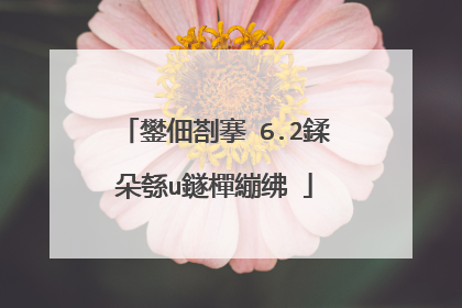 鐢佃剳搴�6.2鍒朵綔u鐩樿繃绋�