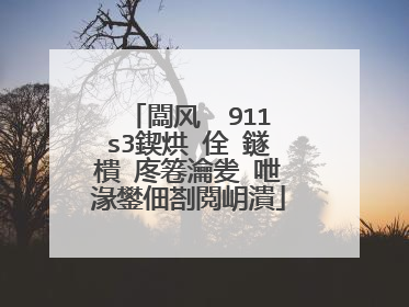 闆风��911s3鍥烘�佺‖鐩樻�庝箞瀹夎�呭湪鐢佃剳閲岄潰