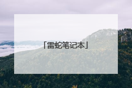 雷蛇笔记本