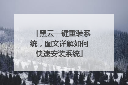 黑云一键重装系统,图文详解如何快速安装系统