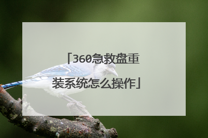 360急救盘重装系统怎么操作