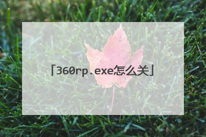 360rp.exe怎么关