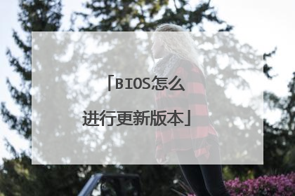 BIOS怎么进行更新版本