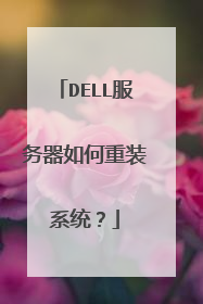 DELL服务器如何重装系统?