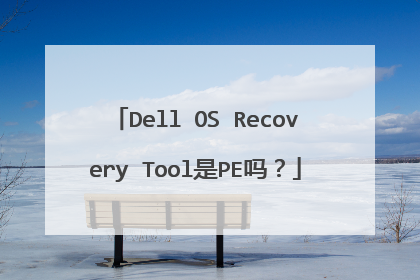 Dell OS Recovery Tool是PE吗？