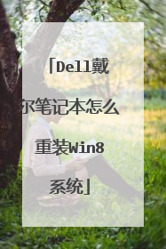 Dell戴尔笔记本怎么重装Win8系统