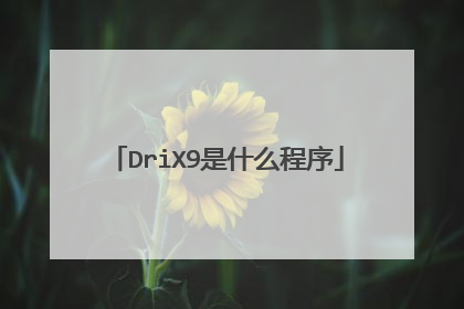 DriX9是什么程序