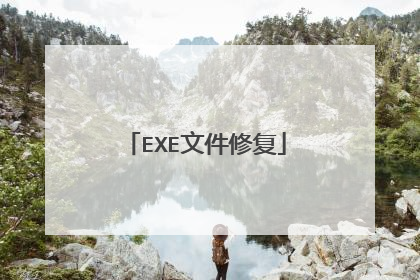 EXE文件修复