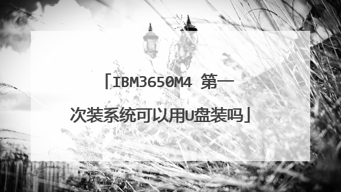 IBM3650M4 第一次装系统可以用U盘装吗