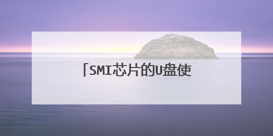 SMI芯片的U盘使用量产工具怎样设置才能量产成2个硬盘?