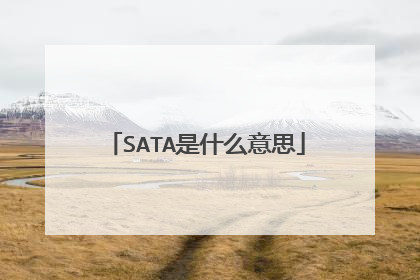 SATA是什么意思