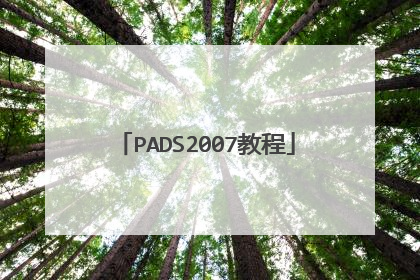 PADS2007教程