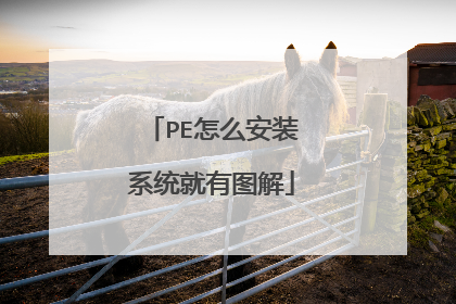PE怎么安装系统就有图解