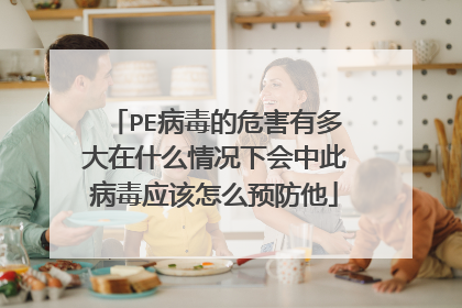 PE病毒的危害有多大在什么情况下会中此病毒应该怎么预防他