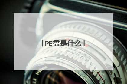 PE盘是什么
