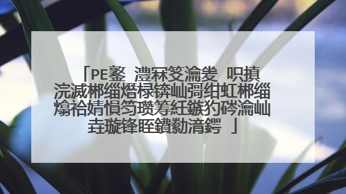 PE鐜�澧冧笅瀹夎�呮搷浣滅郴缁熸椂锛屾彁绀虹郴缁熻祫婧愪笉瓒筹紝鏃犳硶瀹屾垚璇锋眰鐨勬湇鍔�